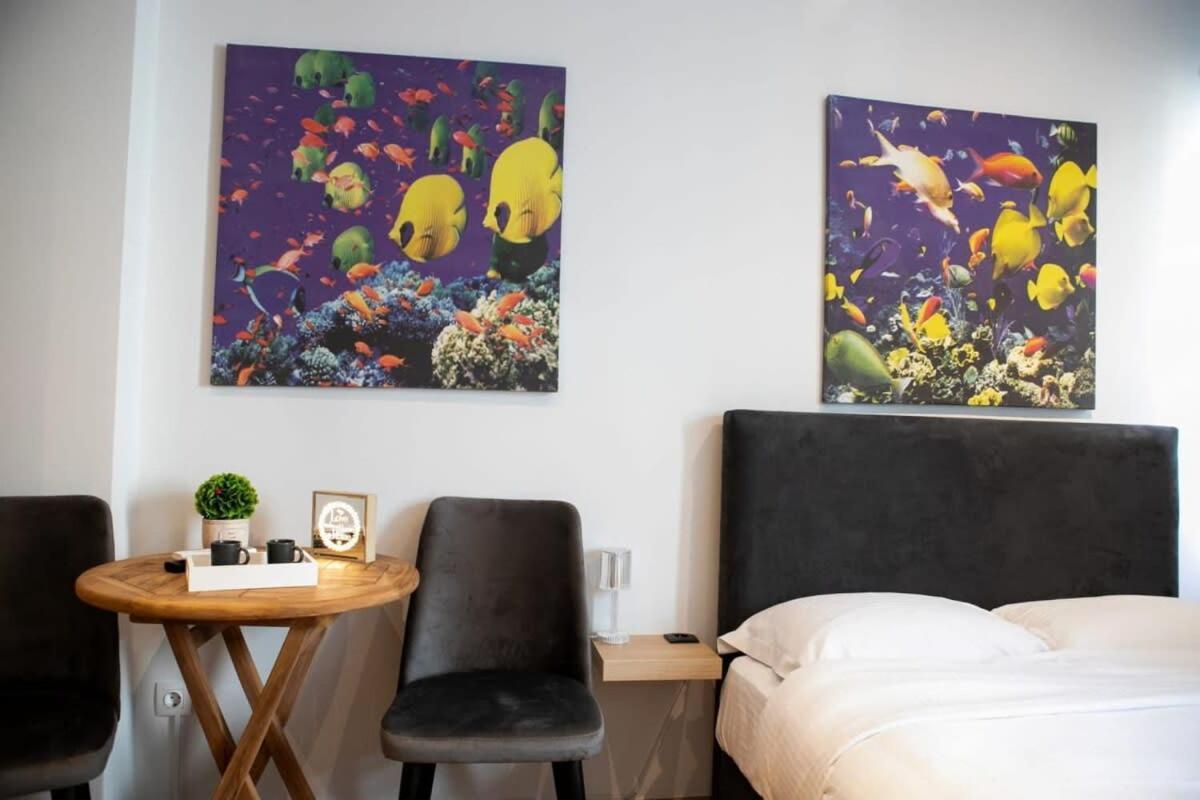 Cozy Modern Studio In Thessaloniki Apartamento Exterior foto